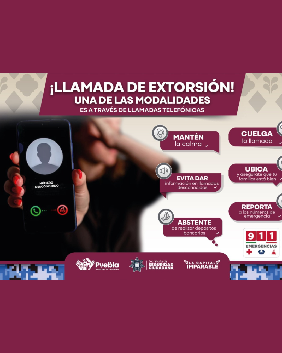 ¿Qué hacer si recibes una llamada de extorsión?